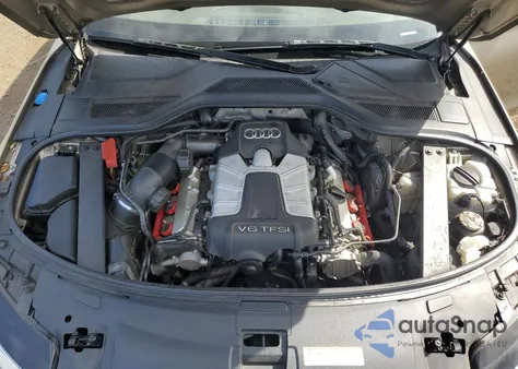 2013 Audi A8 L Quattro from USA, damaged, VIN WAURGAFD3DN002530